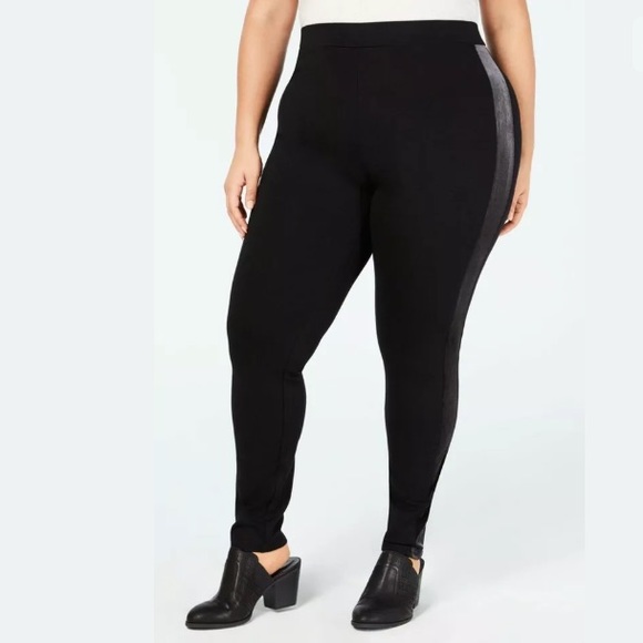 22w Velour Trimmed Leggings | Poshmark